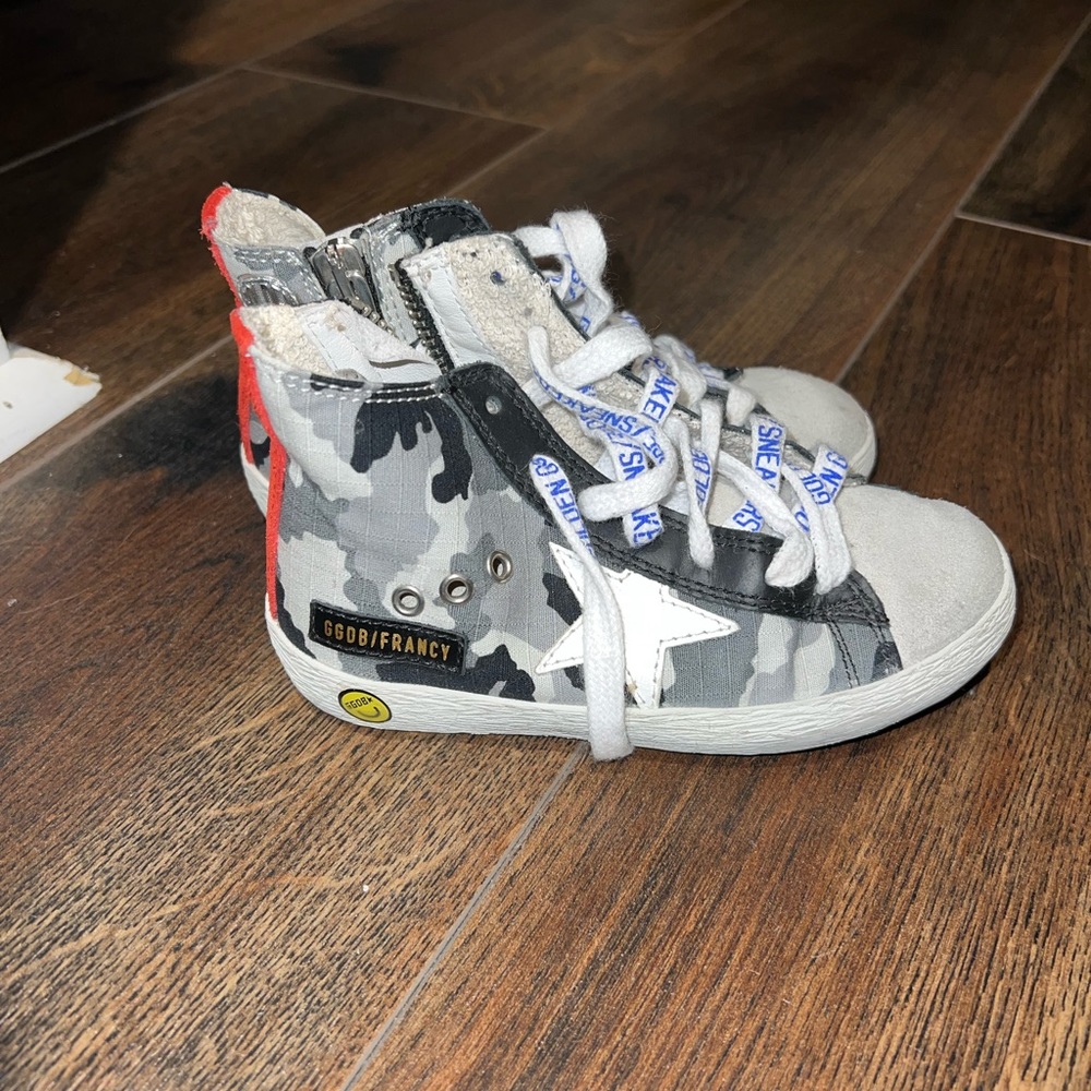 AUTHENTIC kids golden goose high tops!